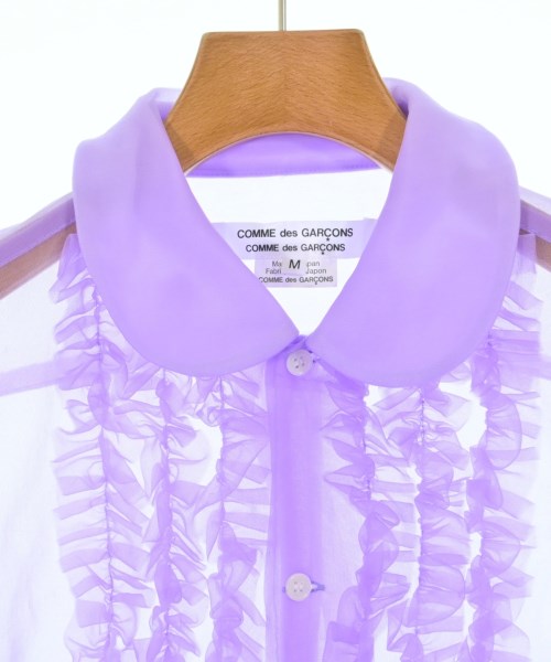 COMME des GARCONS COMME des GARCONS（コムデギャルソンコムデギャルソン）ブラウス 紫 サイズ:M レディース/2200620920018