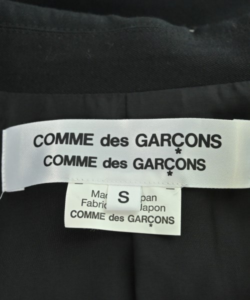 COMME des GARCONS COMME des GARCONS（コムデギャルソンコムデギャルソン）カジュアルジャケット 黒 サイズ:S レディース/2200620978019