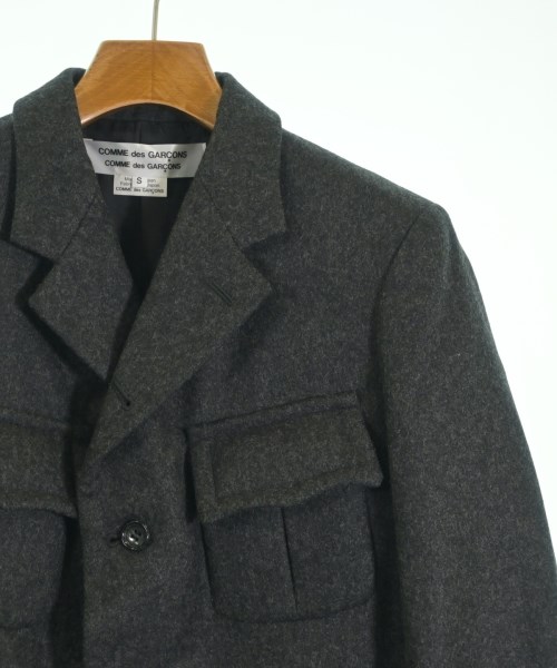 COMME des GARCONS COMME des GARCONS（コムデギャルソンコムデギャルソン）カジュアルジャケット グレー サイズ:S レディース/2200621083071