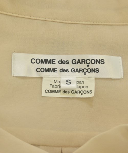 COMME des GARCONS COMME des GARCONS（コムデギャルソンコムデギャルソン）カジュアルシャツ ベージュ サイズ:S レディース/2200621083095