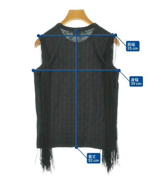 COMME des GARCONS COMME des GARCONS（コムデギャルソンコムデギャルソン）ノースリーブ 黒 サイズ:XS レディース/2200621349023