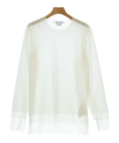 COMME des GARCONS COMME des GARCONS（コムデギャルソンコムデギャルソン）Tシャツ・カットソー 白 サイズ:XS レディース/2200600386025