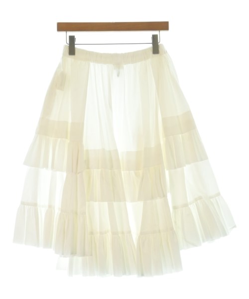 COMME des GARCONS COMME des GARCONS（コムデギャルソンコムデギャルソン）ロング・マキシ丈スカート 白 サイズ:XS レディース/2200600822271