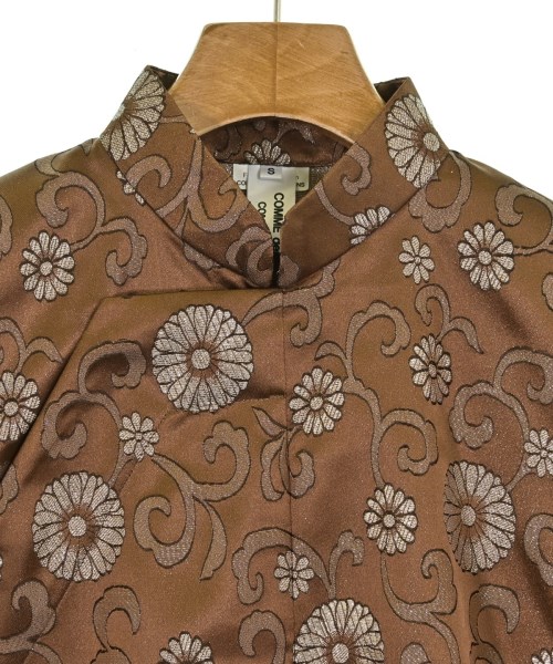 COMME des GARCONS COMME des GARCONS（コムデギャルソンコムデギャルソン）カジュアルジャケット 茶 サイズ:S レディース/2200600970071