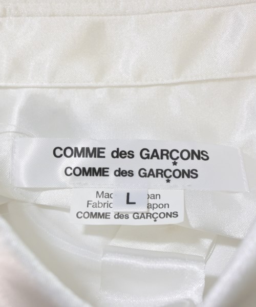 COMME des GARCONS COMME des GARCONS（コムデギャルソンコムデギャルソン）カジュアルシャツ 白 サイズ:M レディース/2200601038145