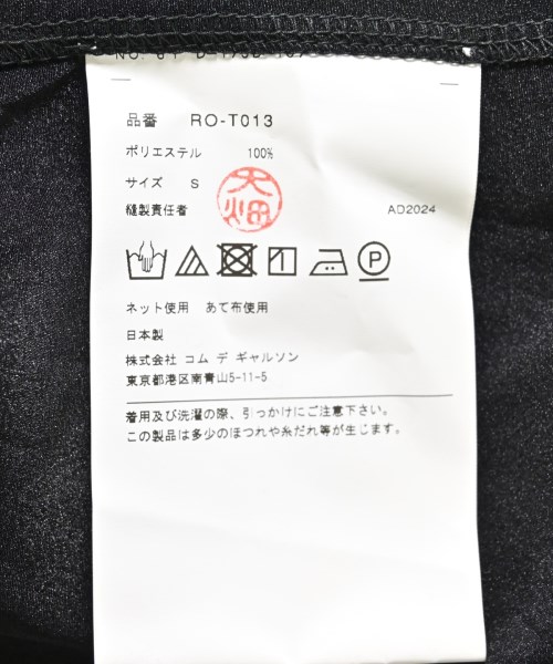 COMME des GARCONS COMME des GARCONS（コムデギャルソンコムデギャルソン）カジュアルシャツ 黒 サイズ:S レディース/2200601038176