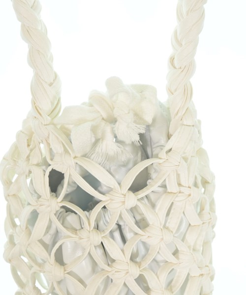 COMME des GARCONS COMME des GARCONS（コムデギャルソンコムデギャルソン）ハンドバッグ 白 サイズ:- レディース/2200599830202