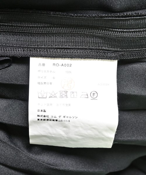 COMME des GARCONS COMME des GARCONS（コムデギャルソンコムデギャルソン）ワンピース 黒 サイズ:S レディース/2200602177041