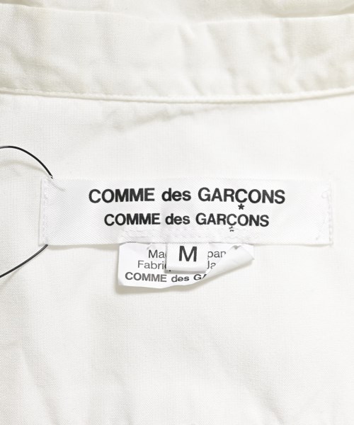 COMME des GARCONS COMME des GARCONS（コムデギャルソンコムデギャルソン）カジュアルシャツ 白 サイズ:M レディース/2200602399115
