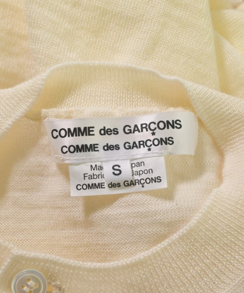 COMME des GARCONS COMME des GARCONS（コムデギャルソンコムデギャルソン）カーディガン 白 サイズ:S レディース/2200602901240
