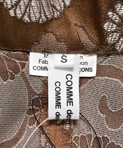 COMME des GARCONS COMME des GARCONS（コムデギャルソンコムデギャルソン）カジュアルジャケット 茶 サイズ:S レディース/2200601094073