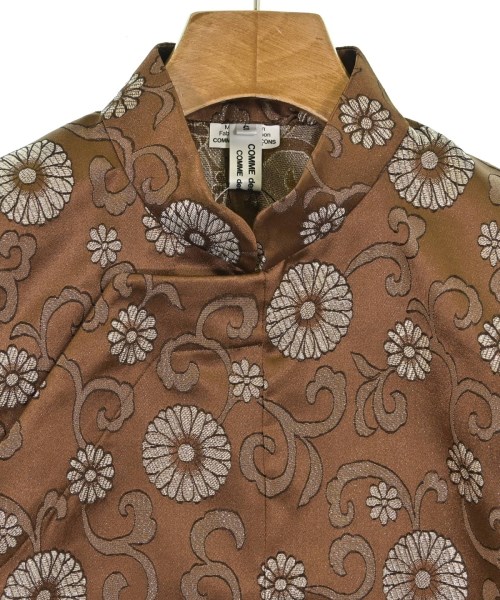 COMME des GARCONS COMME des GARCONS（コムデギャルソンコムデギャルソン）カジュアルジャケット 茶 サイズ:S レディース/2200601094073