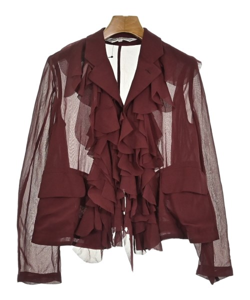 COMME des GARCONS COMME des GARCONS(コムデギャルソンコムデギャルソン)カジュアルジャケット 赤 サイズ:XS/2200601094127