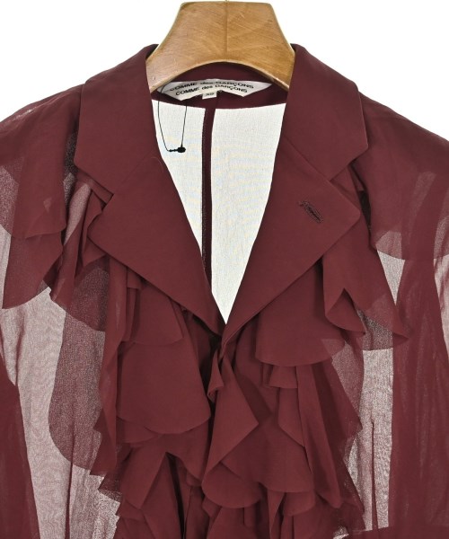 COMME des GARCONS COMME des GARCONS（コムデギャルソンコムデギャルソン）カジュアルジャケット 赤 サイズ:XS レディース/2200601094127