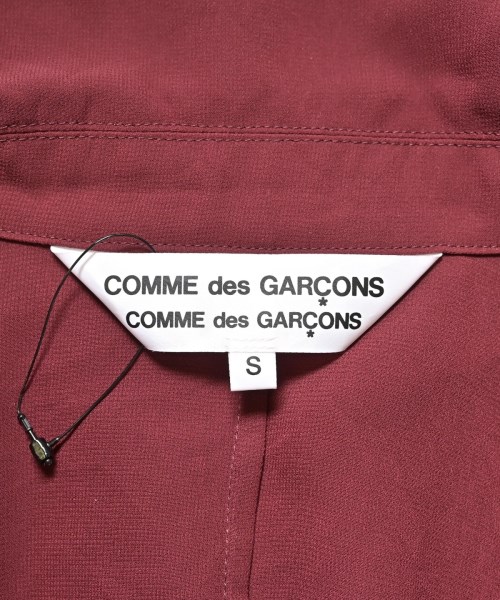 COMME des GARCONS COMME des GARCONS（コムデギャルソンコムデギャルソン）カジュアルジャケット 赤 サイズ:S レディース/2200601094134