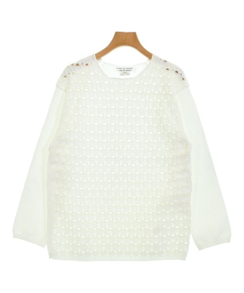 COMME des GARCONS COMME des GARCONS(コムデギャルソンコムデギャルソン)ニット・セーター 白 サイズ:XS/2200604155016