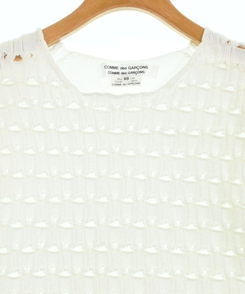 COMME des GARCONS COMME des GARCONS（コムデギャルソンコムデギャルソン）ニット・セーター 白 サイズ:XS レディース/2200604155016