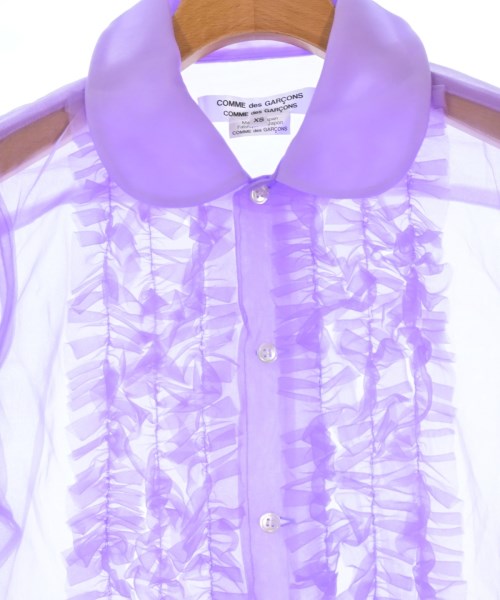COMME des GARCONS COMME des GARCONS（コムデギャルソンコムデギャルソン）カジュアルシャツ 紫 サイズ:XS レディース/2200604155030