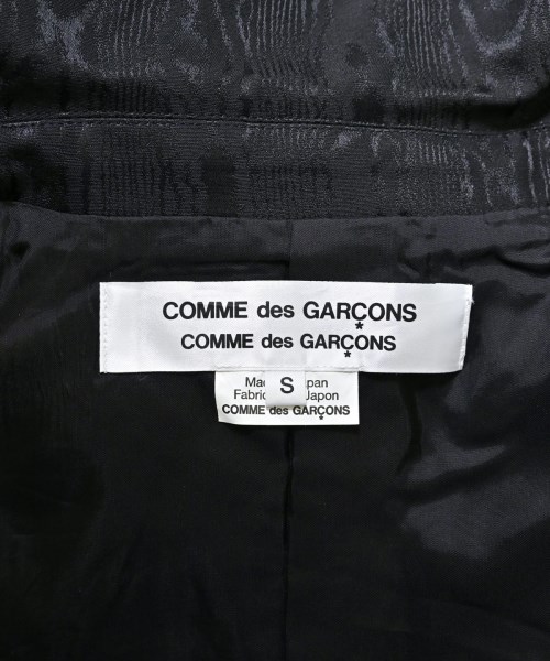 COMME des GARCONS COMME des GARCONS（コムデギャルソンコムデギャルソン）テーラードジャケット 黒 サイズ:S レディース/2200605737051