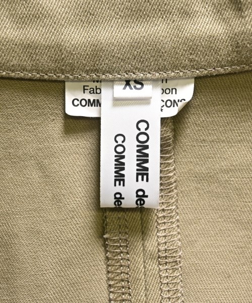 COMME des GARCONS COMME des GARCONS（コムデギャルソンコムデギャルソン）ノーカラージャケット カーキ サイズ:XS レディース/2200606159029