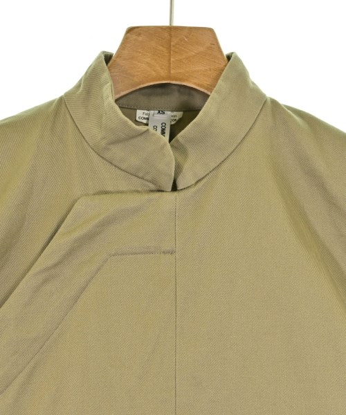 COMME des GARCONS COMME des GARCONS（コムデギャルソンコムデギャルソン）ノーカラージャケット カーキ サイズ:XS レディース/2200606159029