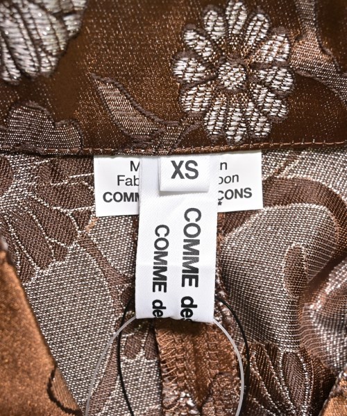 COMME des GARCONS COMME des GARCONS（コムデギャルソンコムデギャルソン）カジュアルジャケット 茶 サイズ:XS レディース/2200606159104