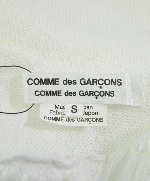 COMME des GARCONS COMME des GARCONS（コムデギャルソンコムデギャルソン）ニット・セーター 白 サイズ:S レディース/2200606532082
