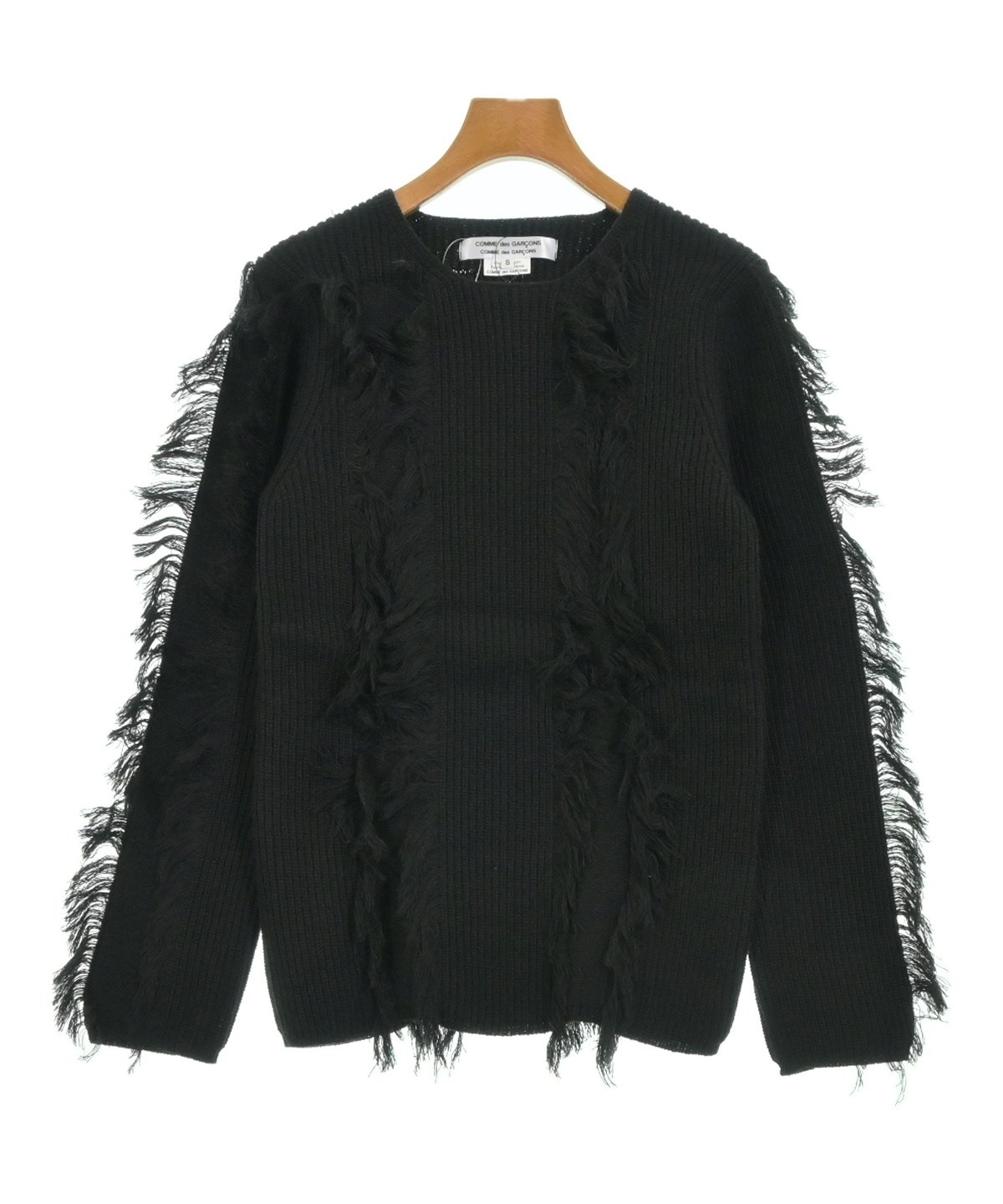 COMME des GARCONS GIRL ニット・セーター S 黒 【古着】【中古】【送料無料】 COMME des GARCONS COMME des GARCONS（コムデギャルソン