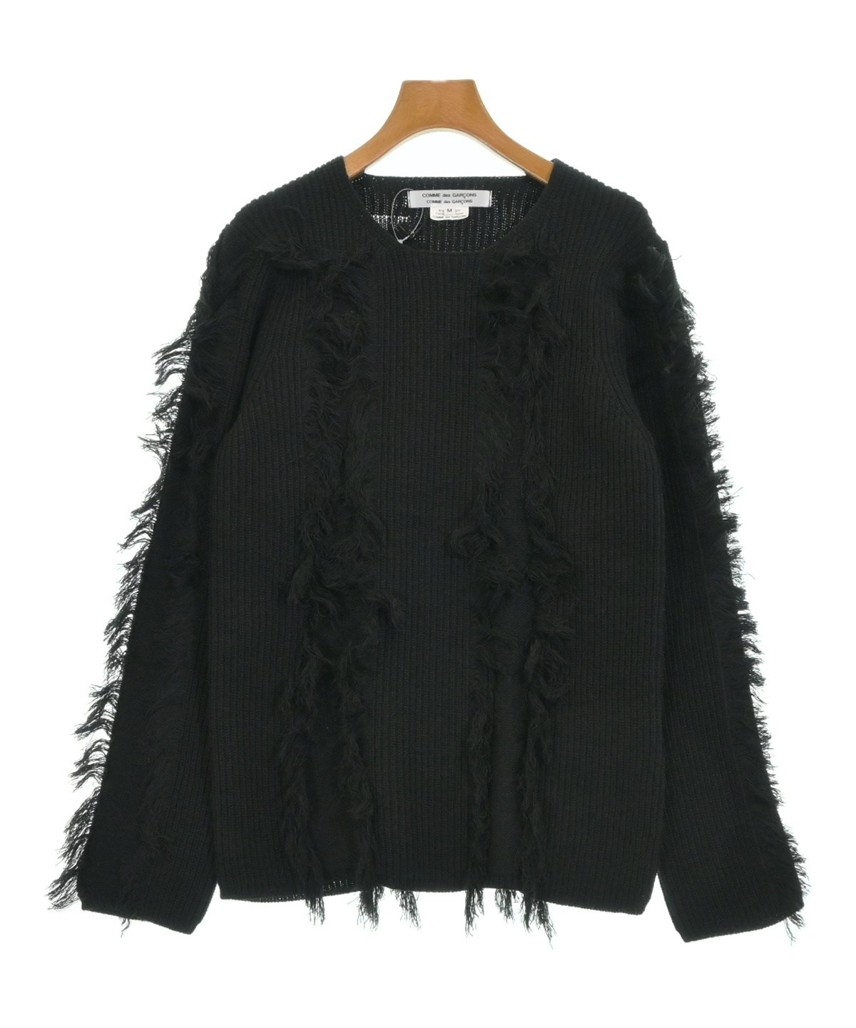 COMME des GARCONS コムデギャルソン ニット・セーター XS 黒 【古着】【中古】【送料無料】 COMME des GARCONS COMME des GARCONS（コムデギャルソン
