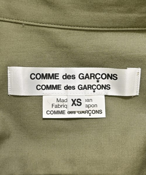 COMME des GARCONS COMME des GARCONS（コムデギャルソンコムデギャルソン）カジュアルシャツ カーキ サイズ:XS レディース/2200605616226