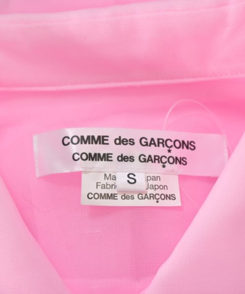 COMME des GARCONS COMME des GARCONS（コムデギャルソンコムデギャルソン）カジュアルシャツ ピンク サイズ:S レディース/2200602764227
