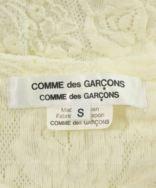 COMME des GARCONS COMME des GARCONS（コムデギャルソンコムデギャルソン）Tシャツ・カットソー 白 サイズ:S レディース/2200607761085
