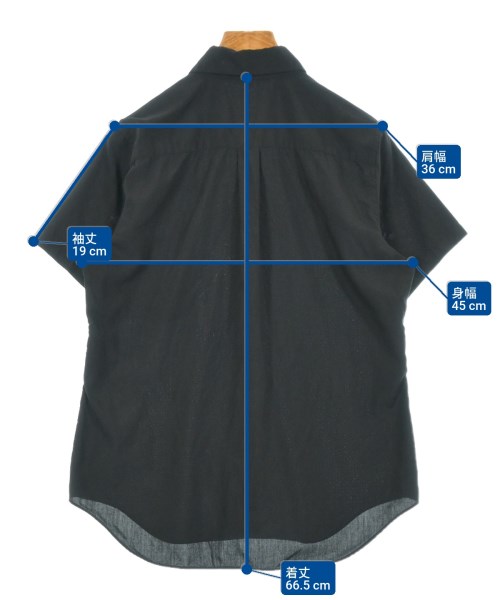 COMME des GARCONS COMME des GARCONS（コムデギャルソンコムデギャルソン）カジュアルシャツ 黒 サイズ:S レディース/2200608209104
