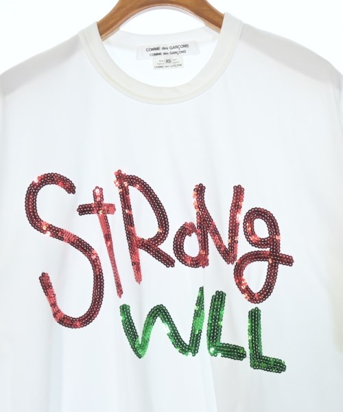 COMME des GARCONS COMME des GARCONS（コムデギャルソンコムデギャルソン）Tシャツ・カットソー 白 サイズ:XS レディース/2200569997270