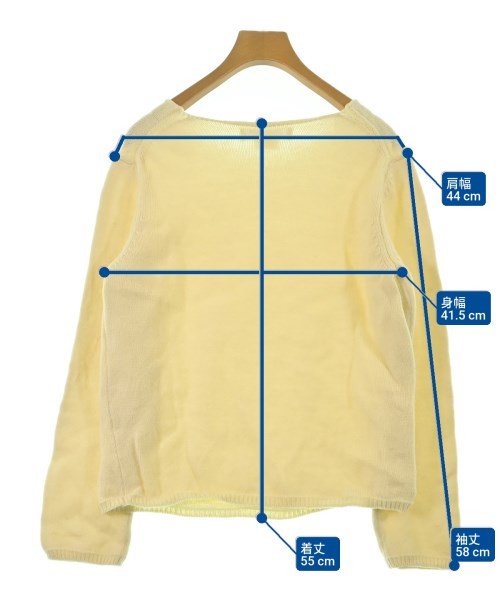 COMME des GARCONS COMME des GARCONS（コムデギャルソンコムデギャルソン）ニット・セーター 黄 サイズ:M レディース/2200670015276
