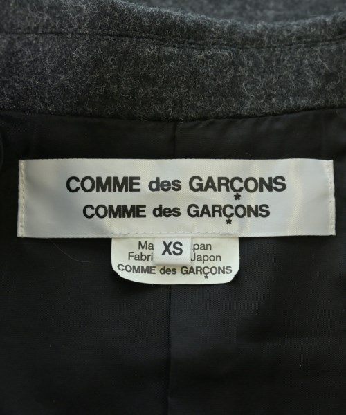 COMME des GARCONS COMME des GARCONS（コムデギャルソンコムデギャルソン）カジュアルジャケット グレー サイズ:XS レディース/2200672293221