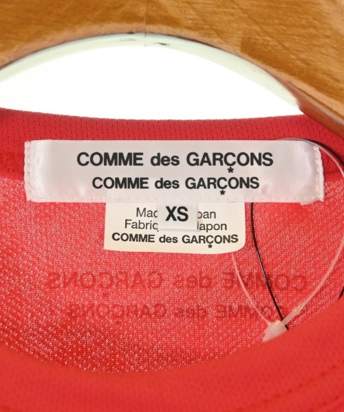 COMME des GARCONS COMME des GARCONS（コムデギャルソンコムデギャルソン）Tシャツ・カットソー 赤 サイズ:XS レディース/2200672518034
