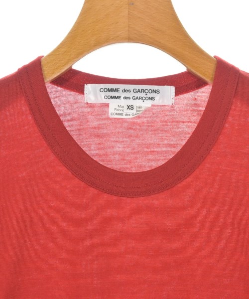 COMME des GARCONS COMME des GARCONS（コムデギャルソンコムデギャルソン）Tシャツ・カットソー 赤 サイズ:XS レディース/2200672518041