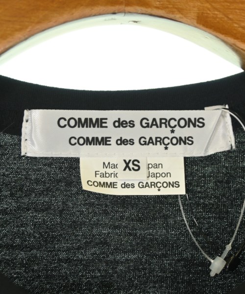 COMME des GARCONS COMME des GARCONS（コムデギャルソンコムデギャルソン）Tシャツ・カットソー 黒 サイズ:XS レディース/2200672340130