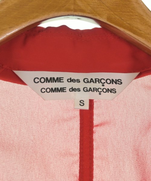 COMME des GARCONS COMME des GARCONS（コムデギャルソンコムデギャルソン）カジュアルジャケット 赤 サイズ:S レディース/2200672732058