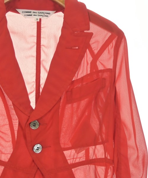 COMME des GARCONS COMME des GARCONS（コムデギャルソンコムデギャルソン）カジュアルジャケット 赤 サイズ:S レディース/2200672732058