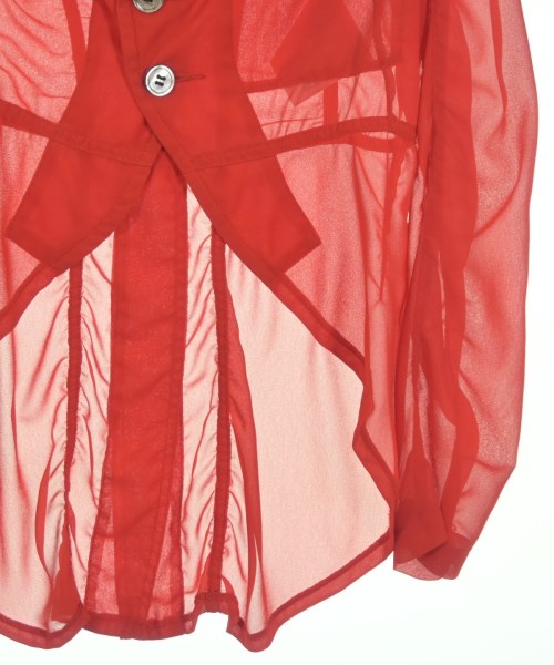 COMME des GARCONS COMME des GARCONS（コムデギャルソンコムデギャルソン）カジュアルジャケット 赤 サイズ:S レディース/2200672732058