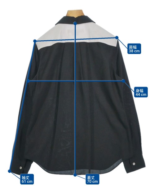COMME des GARCONS COMME des GARCONS（コムデギャルソンコムデギャルソン）カジュアルシャツ 黒 サイズ:M レディース/2200673018045
