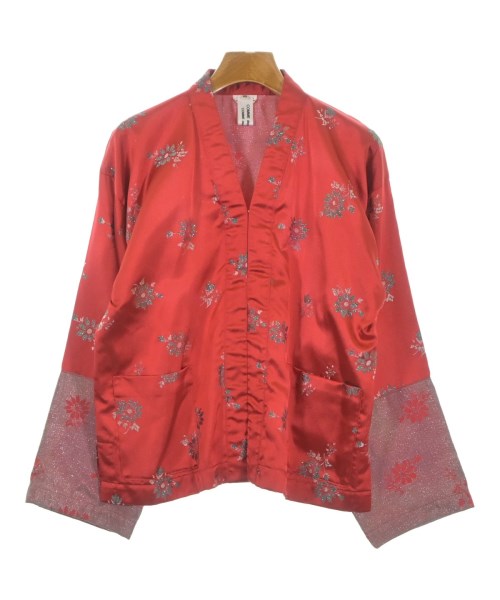 COMME des GARCONS COMME des GARCONS(コムデギャルソンコムデギャルソン)ノーカラージャケット 赤 サイズ:XS/2200666786050