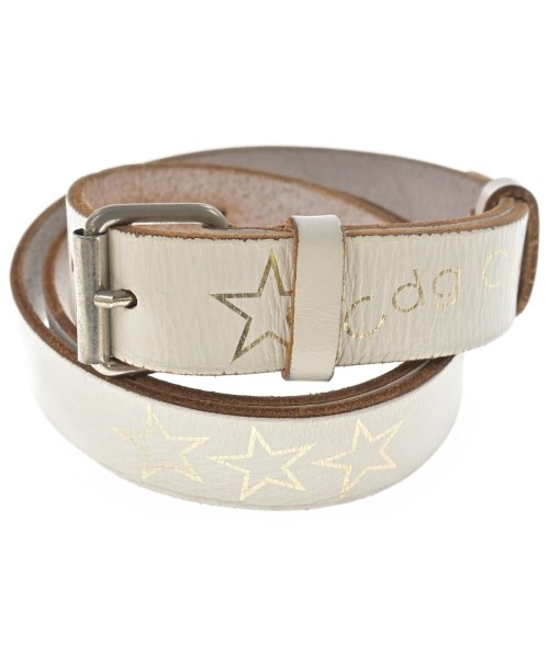 COMME des GARCONS COMME des GARCONS(コムデギャルソンコムデギャルソン)ベルト 白 サイズ:-/2200673660060