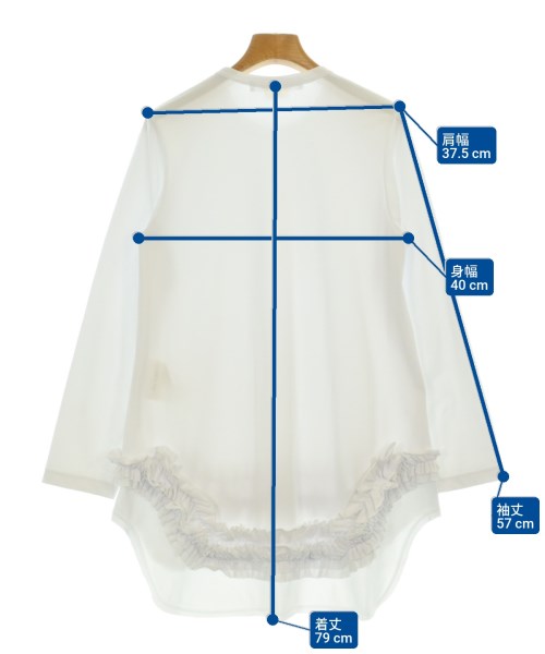 COMME des GARCONS COMME des GARCONS（コムデギャルソンコムデギャルソン）Tシャツ・カットソー 白 サイズ:XS レディース/2200674153059