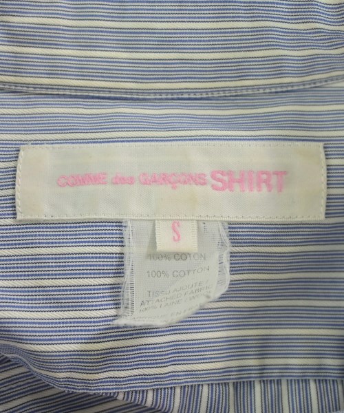 COMME des GARCONS COMME des GARCONS（コムデギャルソンコムデギャルソン）カジュアルシャツ 青 サイズ:S レディース/2200674388093