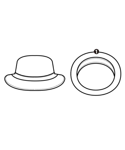 COMME des GARCONS COMME des GARCONS（コムデギャルソンコムデギャルソン）ハット 黒 サイズ:- レディース/2200674446090