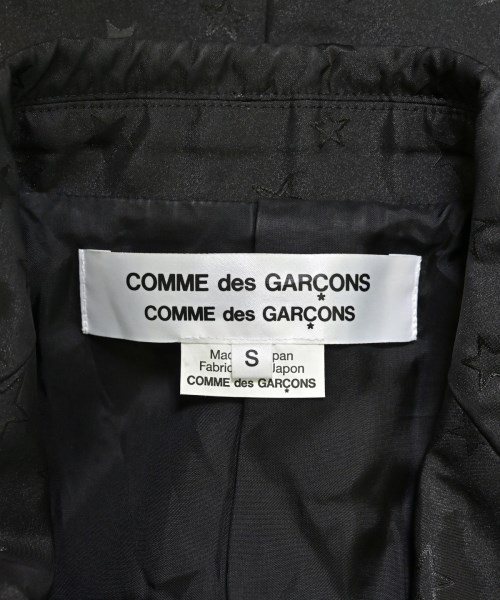 COMME des GARCONS COMME des GARCONS（コムデギャルソンコムデギャルソン）カジュアルジャケット 黒 サイズ:S レディース/2200674873025
