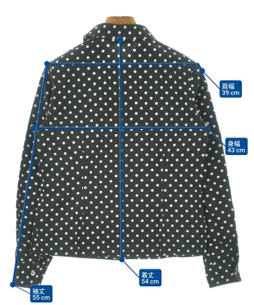 COMME des GARCONS COMME des GARCONS（コムデギャルソンコムデギャルソン）ブラウス 黒 サイズ:XS レディース/2200672824036